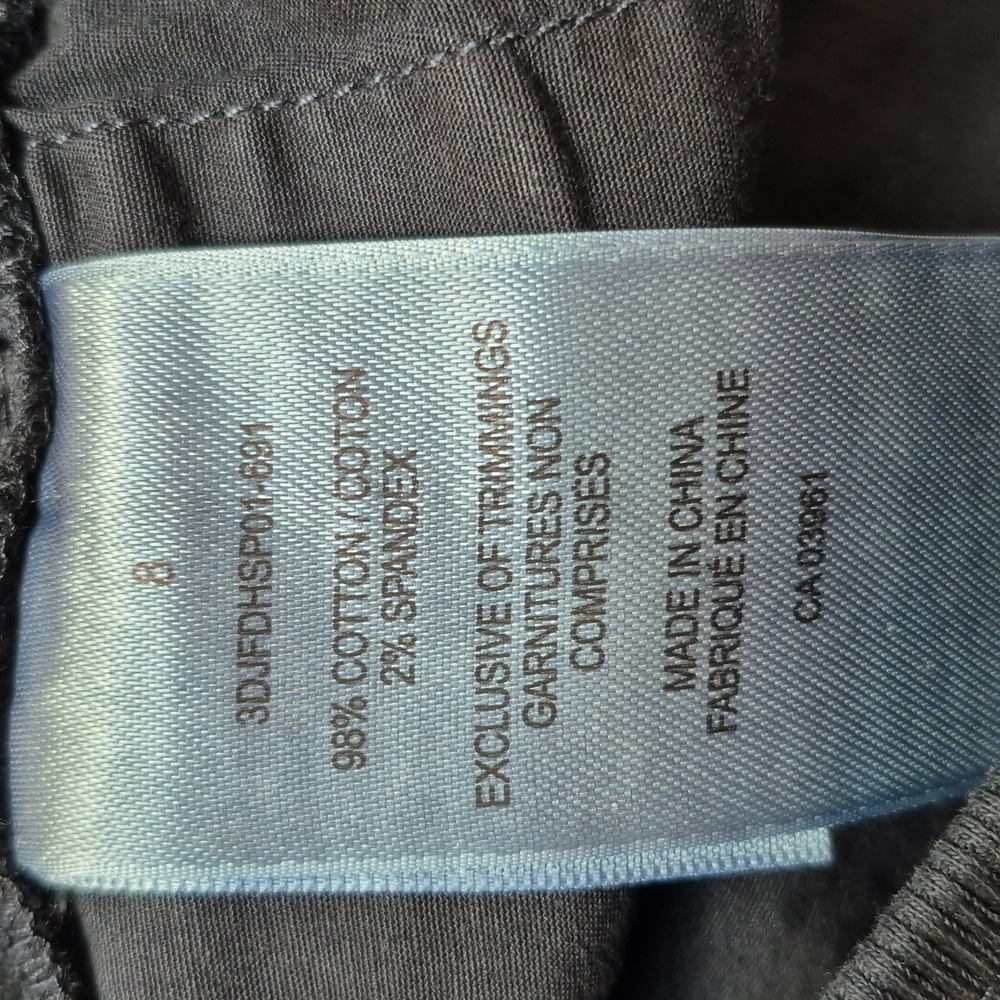 Denver Hayes Navy Mid-rise Bermuda Shorts In Size 8, New With Tags - Picture 8 of 11